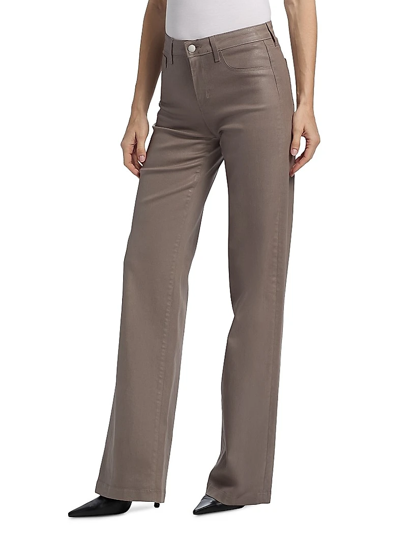 Clayton High-Rise Wide-Leg Jeans