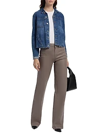 Clayton High-Rise Wide-Leg Jeans