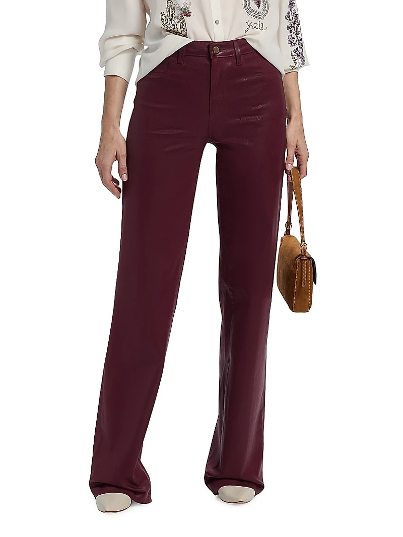 Clayton High-Rise Wide-Leg Jeans