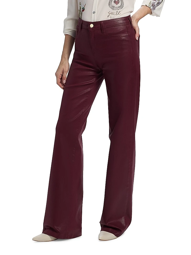 Clayton High-Rise Wide-Leg Jeans