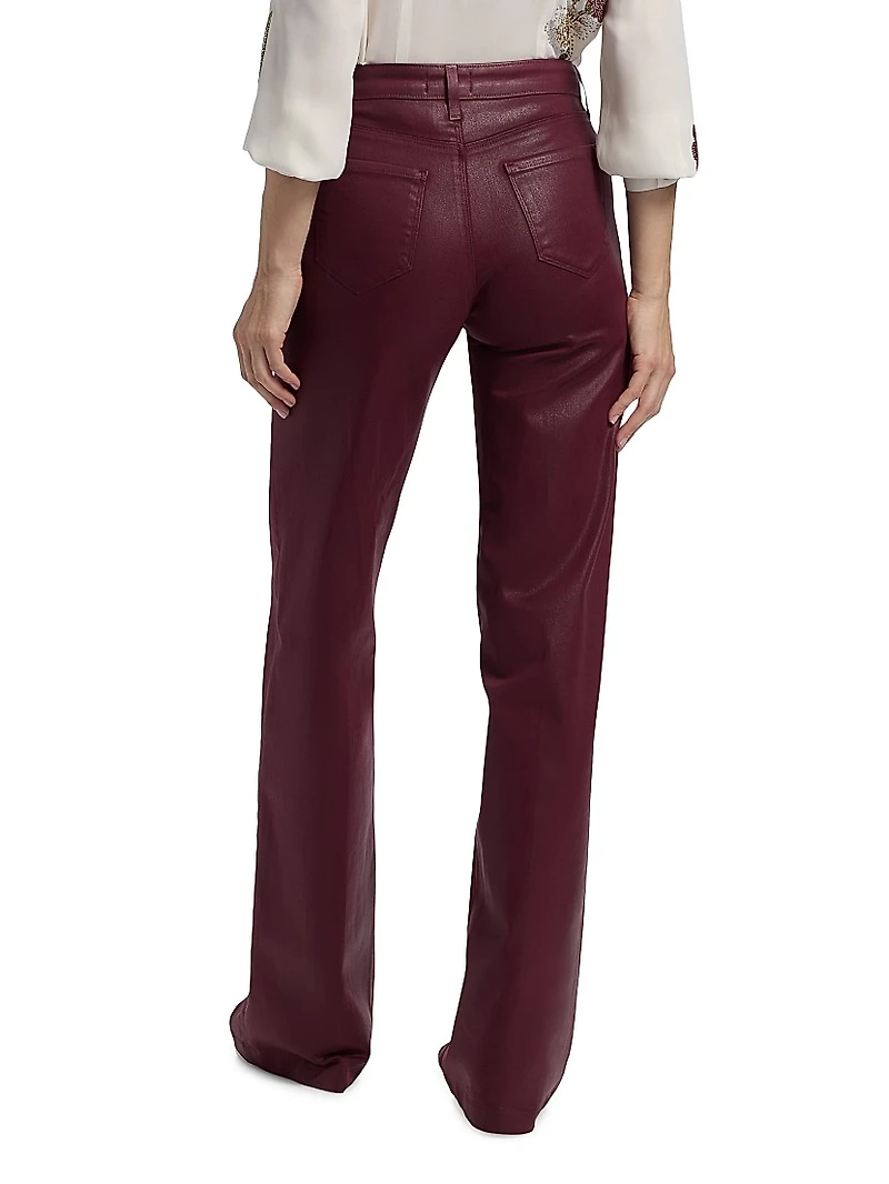 Clayton High-Rise Wide-Leg Jeans