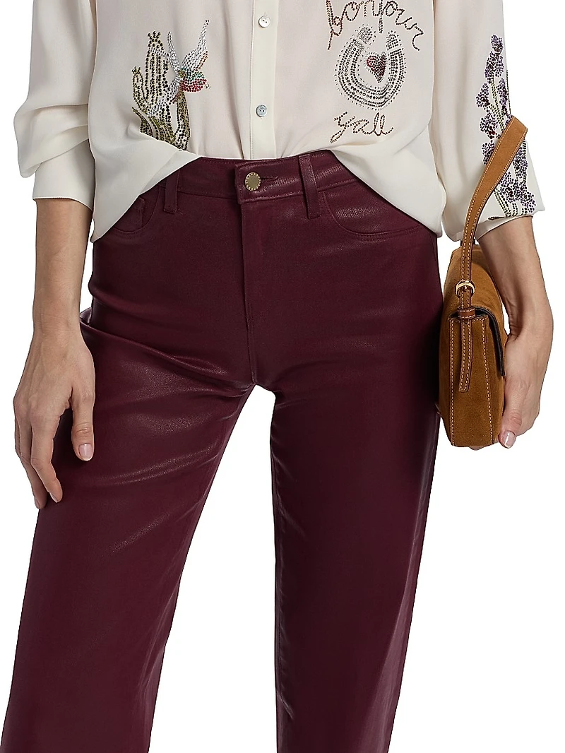 Clayton High-Rise Wide-Leg Jeans