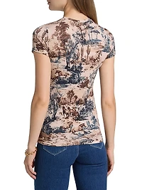 Ressi Western Crewneck T-Shirt