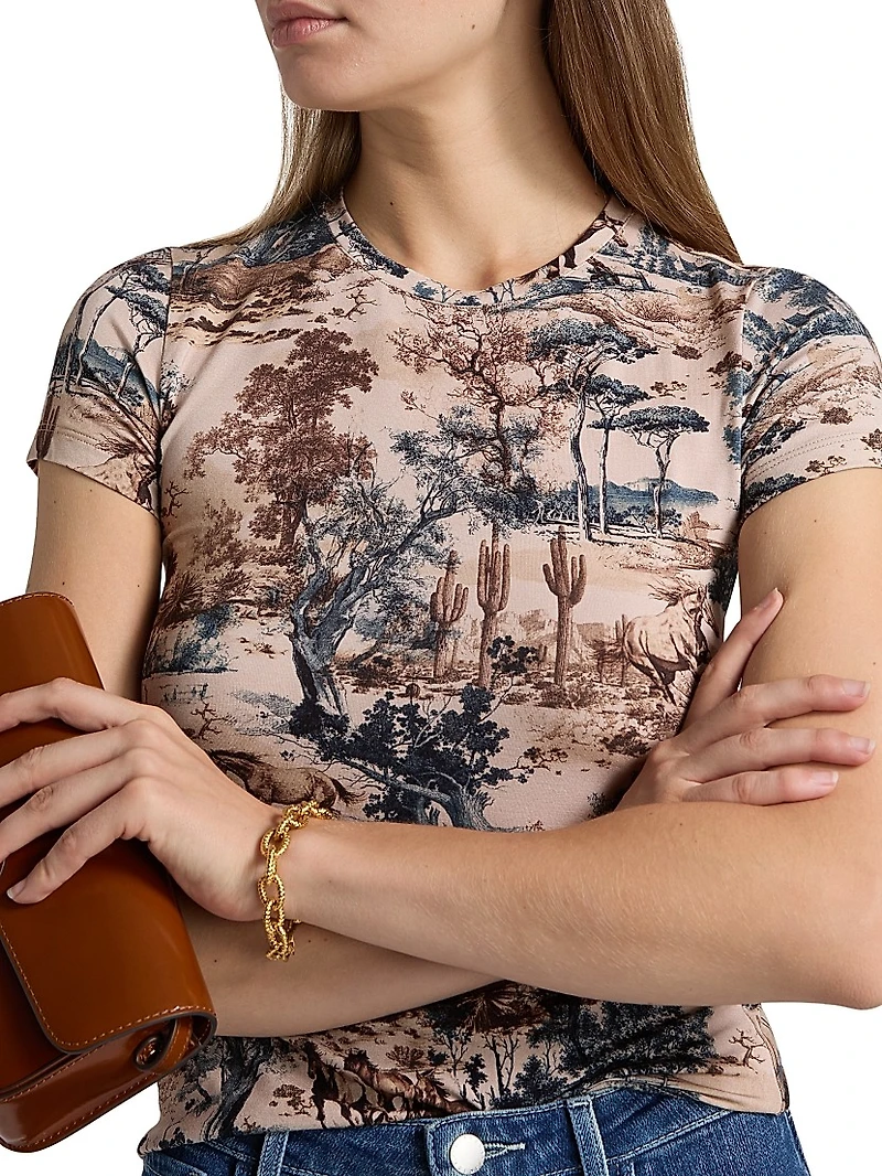 Ressi Western Crewneck T-Shirt