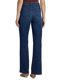 Scottie Denim High-Rise Wide-Leg Jeans