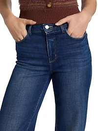 Scottie Denim High-Rise Wide-Leg Jeans