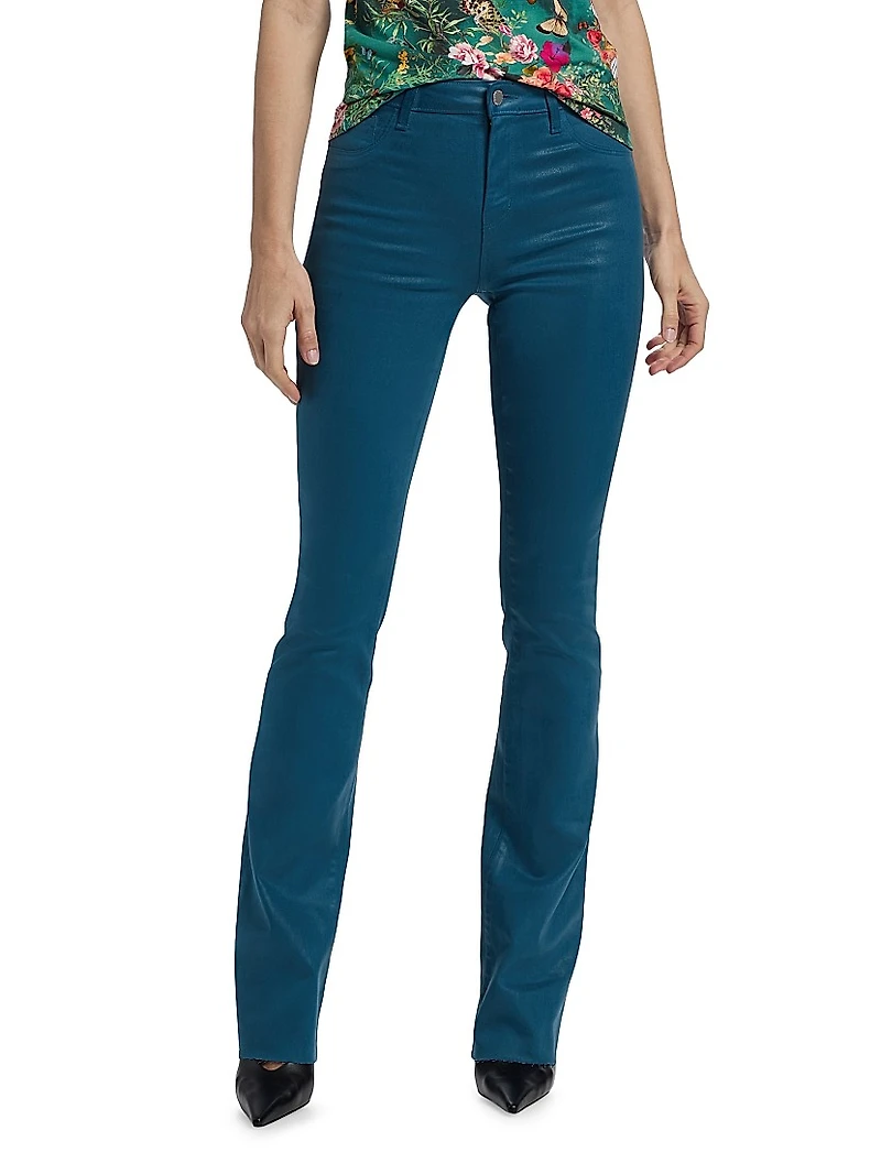 Ruth High-Rise Straight-Leg Jeans