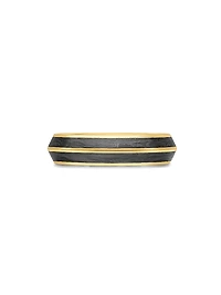 Knife Edge Band Ring 18K Yellow Gold
