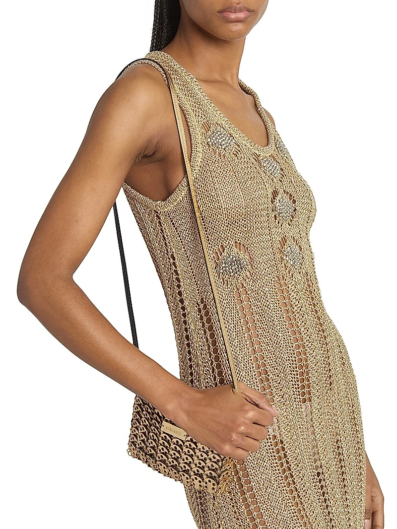 Crochet Slim-Fit Maxi Dress