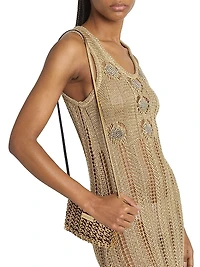 Crochet Slim-Fit Maxi Dress