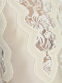 Lace Sheath Maxi Dress