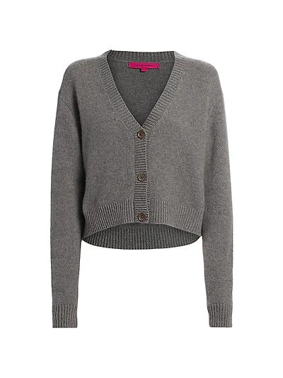 Boxy Cashmere Cardigan