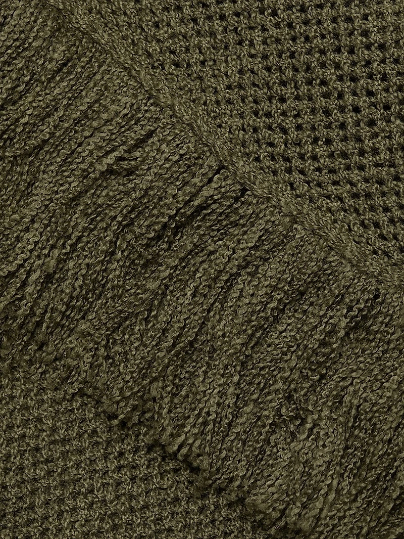 Nora Lite Fringe Knit Minidress