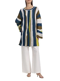 Nora Shore Striped Cotton Tunic