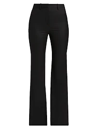 Corette Virgin Wool Boot-Cut Pants
