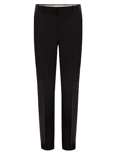 Wool Cigarette Trousers
