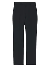 Raw Edge Wool Trousers