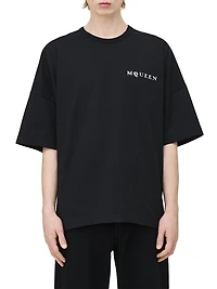 Logo Cotton Crewneck T-Shirt