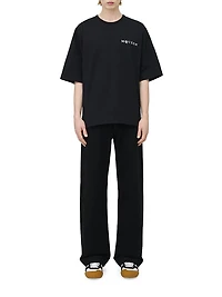 Logo Cotton Crewneck T-Shirt