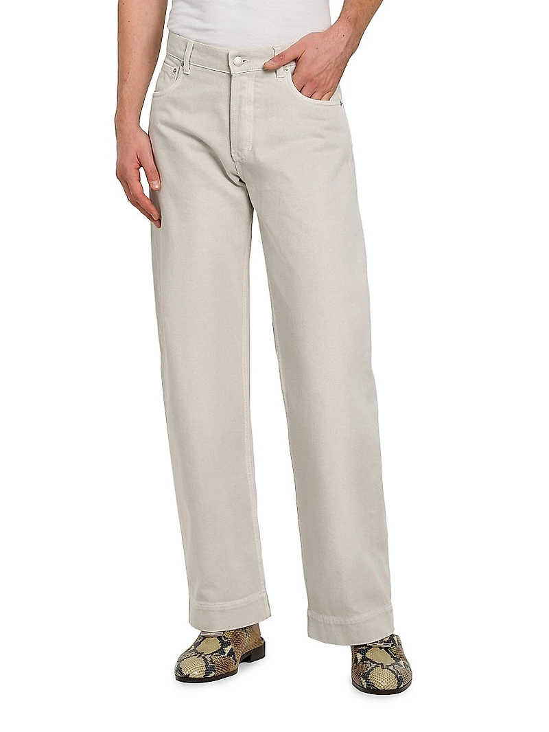 Wide-Leg Jeans
