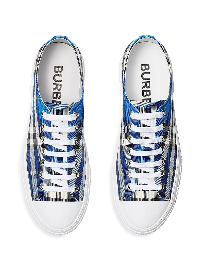 Check Low-Top Sneakers