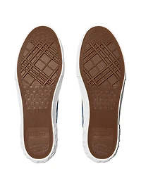 Check Low-Top Sneakers