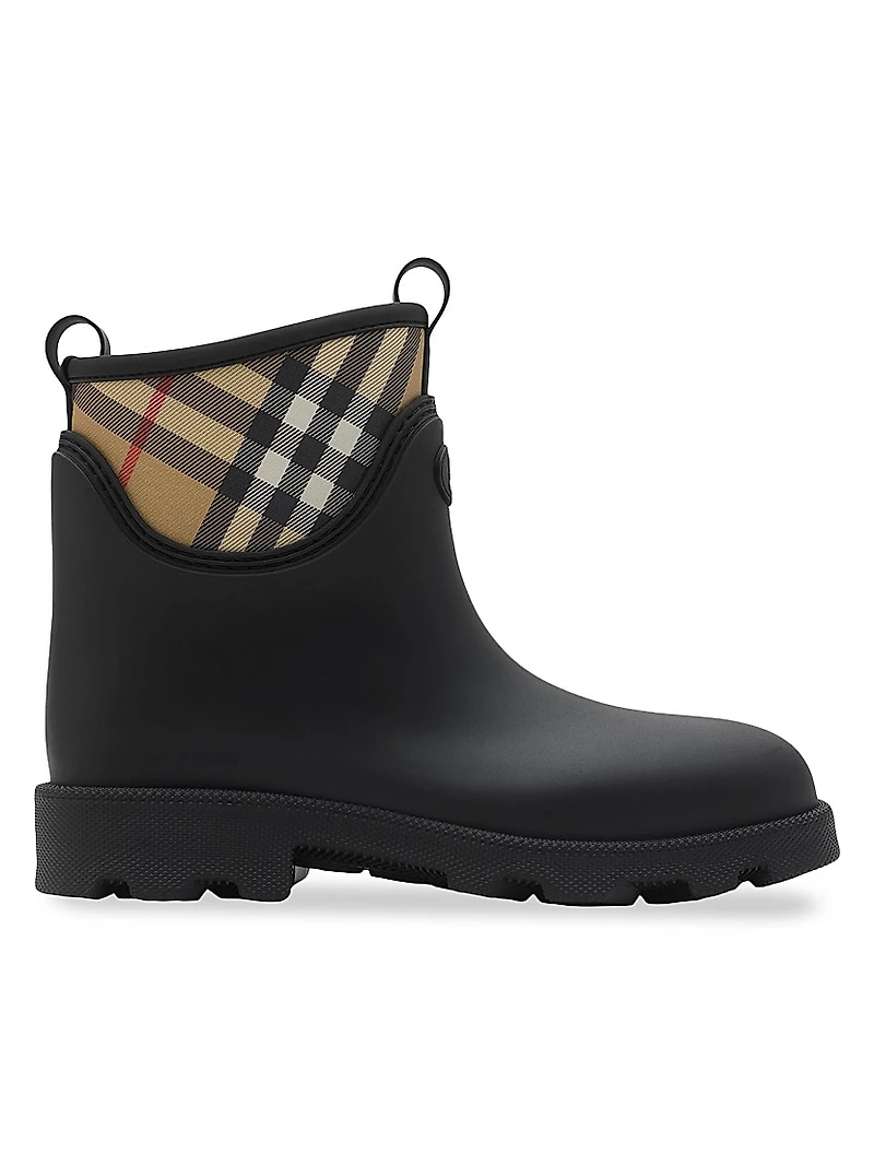 Marsh Stamp Low Rubber Rain Boots