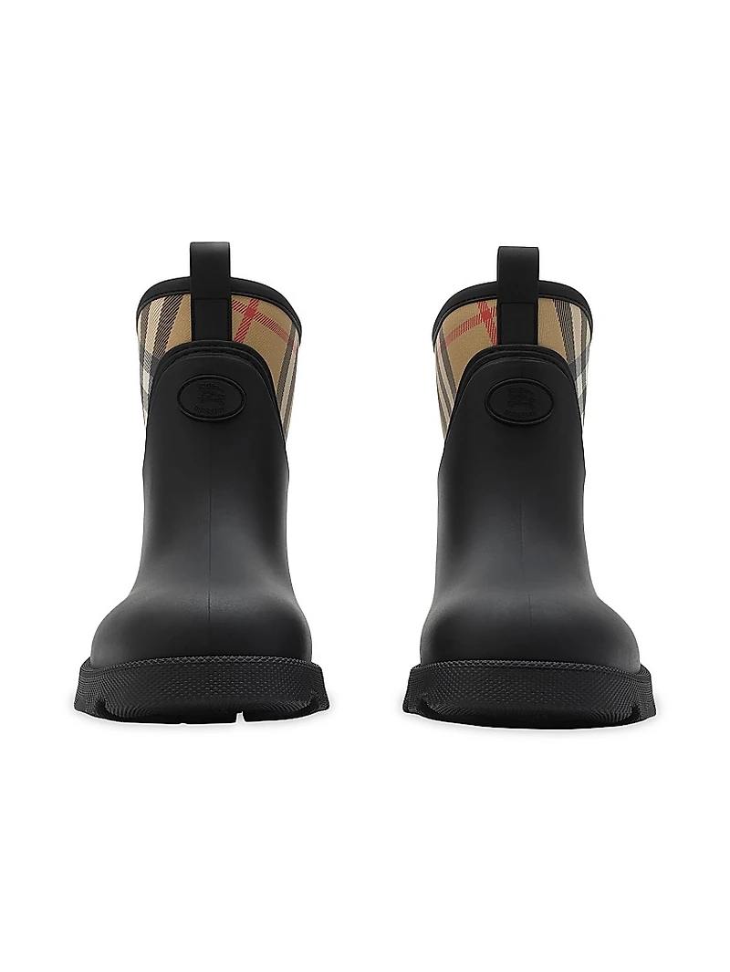 Marsh Stamp Low Rubber Rain Boots