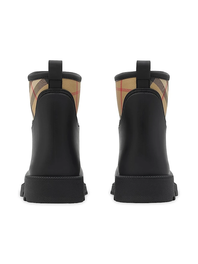 Marsh Stamp Low Rubber Rain Boots