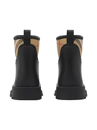 Marsh Stamp Low Rubber Rain Boots