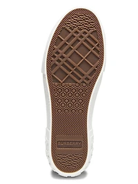 Jack Check Denim Low-Top Sneakers