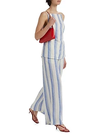 Isabelle Striped Linen Pants