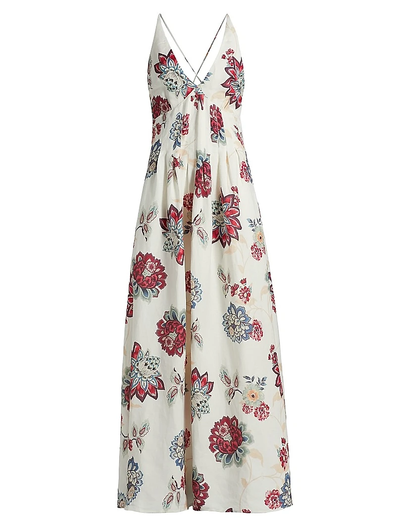 Provence Strappy Maxi Dress