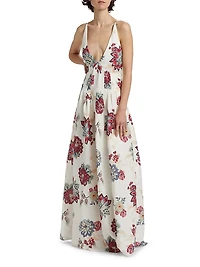 Provence Strappy Maxi Dress