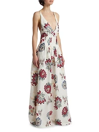 Provence Strappy Maxi Dress