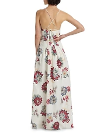 Provence Strappy Maxi Dress