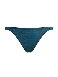 Tanga Rainbow Textured Bikini Bottom