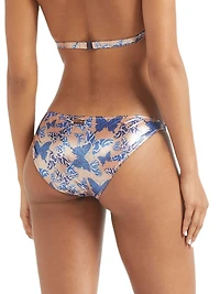 Butterfly Print Bikini Bottom