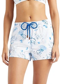Medusa And Shells Swim Shorts
