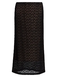 Lace Midi-Skirt