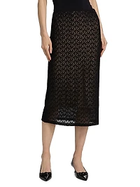 Lace Midi-Skirt