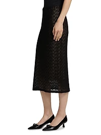 Lace Midi-Skirt