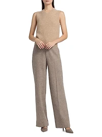 Donegal Cashmere Sweater Vest