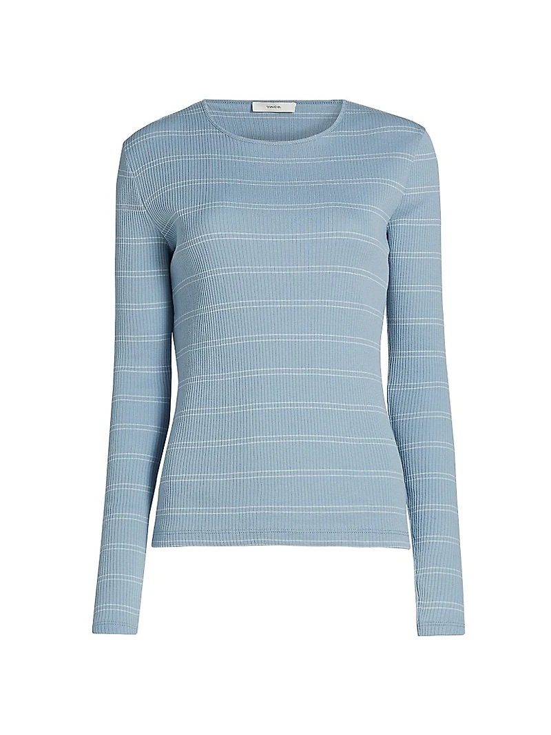 Striped Pima Cotton Top