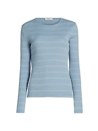Striped Pima Cotton Top