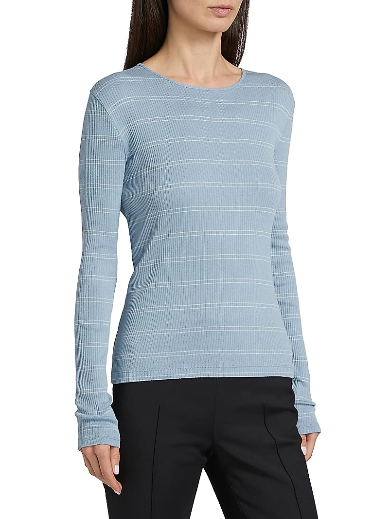 Striped Pima Cotton Top