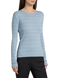 Striped Pima Cotton Top