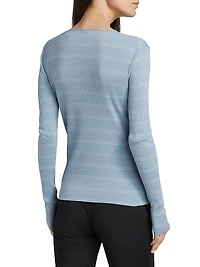 Striped Pima Cotton Top