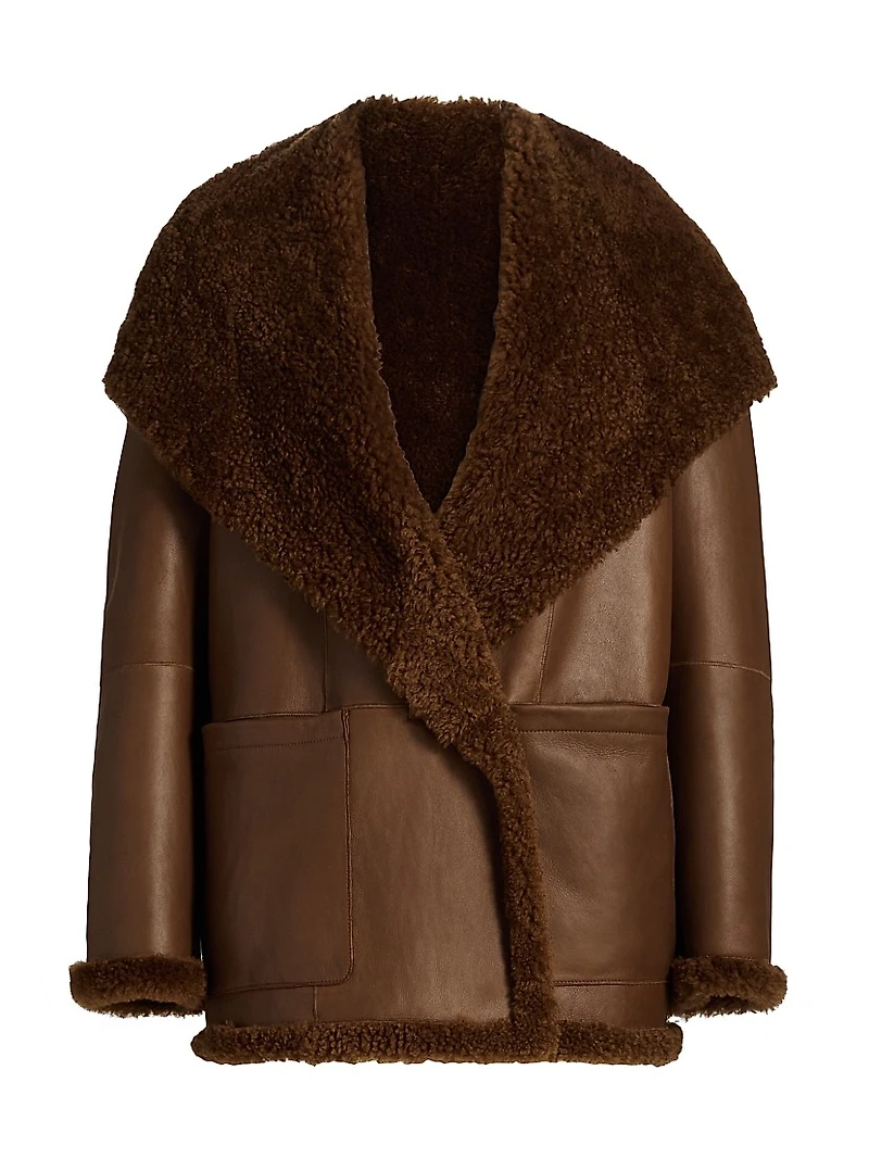 Shearling Hooded Jacket