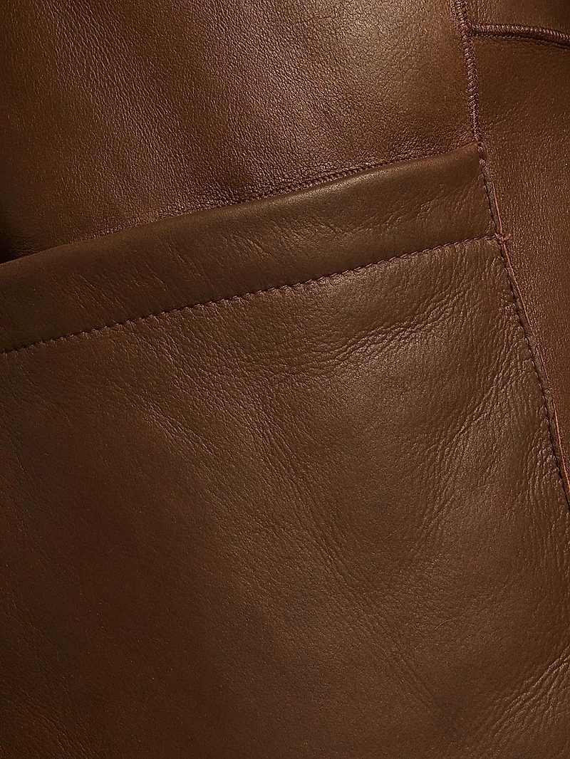 Shearling Hooded Jacket